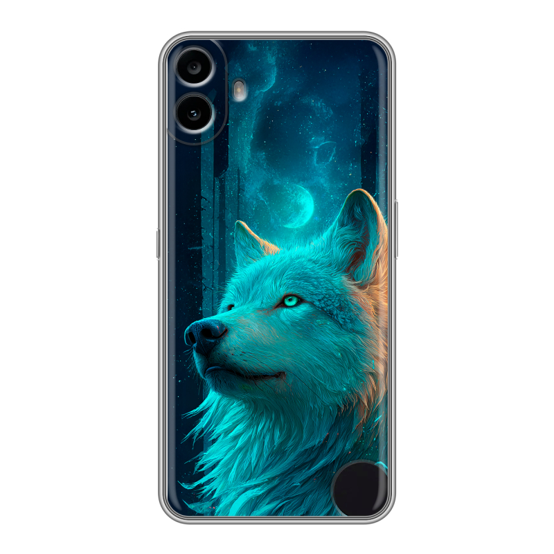 Силиконовый чехол на Nothing CMF Phone 1 с принтом бабочки саккура Силиконовый чехол на Nothing CMF Phone 1 с принтом бабочки саккура