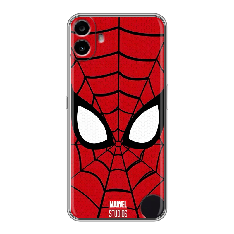 Силиконовый чехол на Nothing CMF Phone 1 с принтом человек паук spiderman Силиконовый чехол на Nothing CMF Phone 1 с принтом человек паук spiderman
