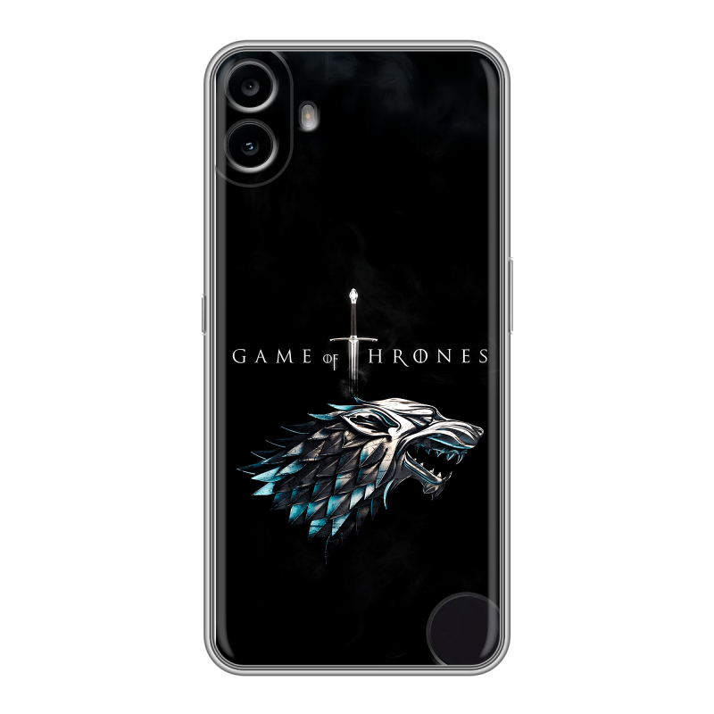 Силиконовый чехол на Nothing CMF Phone 1 с принтом Игра Престолов Game Thrones Силиконовый чехол на Nothing CMF Phone 1 с принтом Игра Престолов Game Thrones