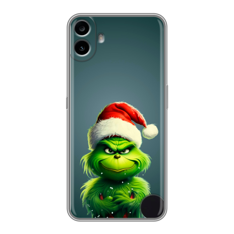Силиконовый чехол на Nothing CMF Phone 1 с принтом Новый год Силиконовый чехол на Nothing CMF Phone 1 с принтом Новый год