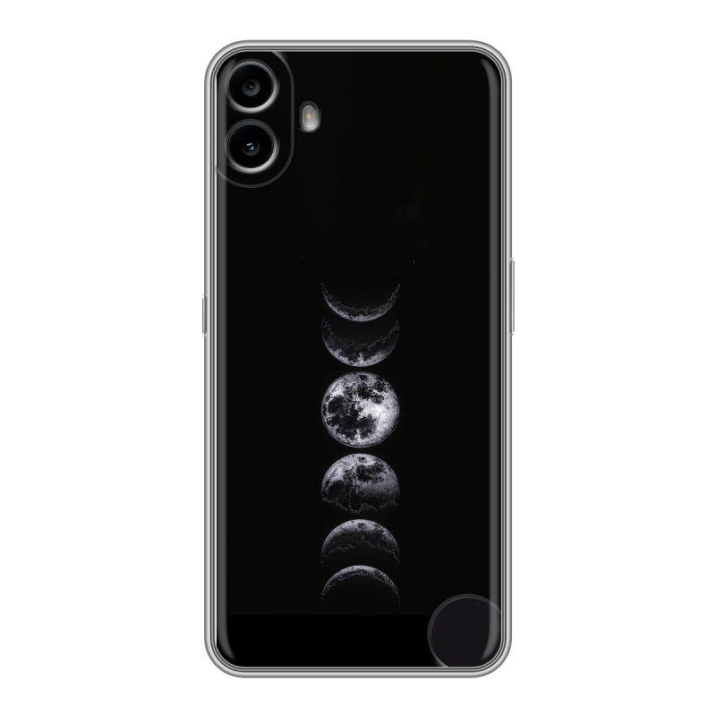 Силиконовый чехол на Nothing CMF Phone 1 с принтом женский Силиконовый чехол на Nothing CMF Phone 1 с принтом женский