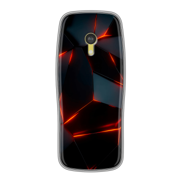 Силиконовый чехол на Nokia 3210 4G с принтом Яркие абстракции Силиконовый чехол на Nokia 3210 4G с принтом Яркие абстракции