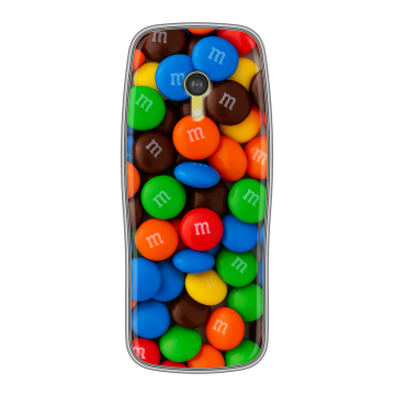 Силиконовый чехол на Nokia 3210 4G с принтом Конфеты Силиконовый чехол на Nokia 3210 4G с принтом Конфеты