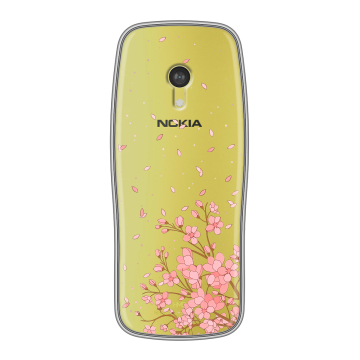 Силиконовый чехол на Nokia 3210 4G с принтом Ветка сакуры