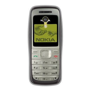 Силиконовый чехол на Nokia 3210 4G с принтом Ретро Нокия