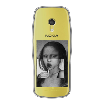 Силиконовый чехол на Nokia 3210 4G с принтом Мона Лиза