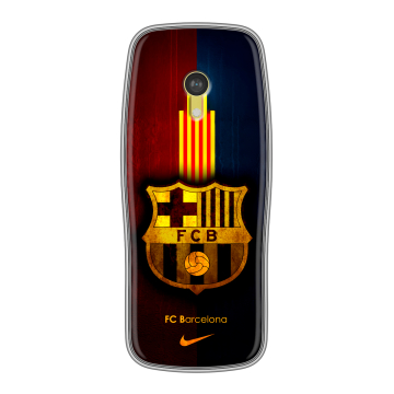 Силиконовый чехол на Nokia 3210 4G с принтом Барселона Barcelona