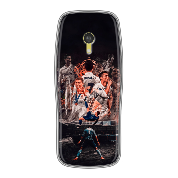 Силиконовый чехол на Nokia 3210 4G с принтом Реал Роналдо Real Ronaldo