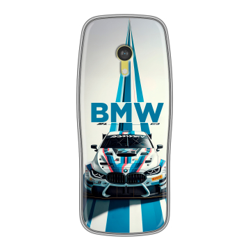 Силиконовый чехол на Nokia 3210 4G с принтом БМВ BMW