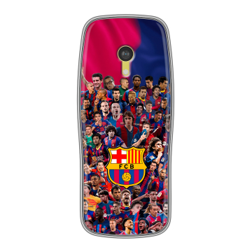 Силиконовый чехол на Nokia 3210 4G с принтом Барселона Barcelona