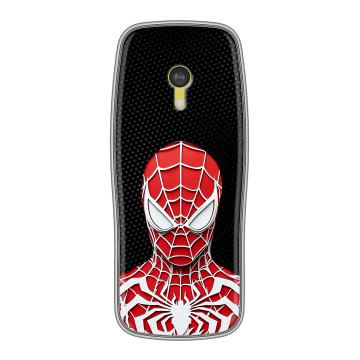Силиконовый чехол на Nokia 3210 4G с принтом человек паук spiderman