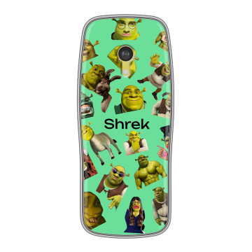 Силиконовый чехол на Nokia 3210 4G с принтом Шрек Shrek