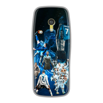 Силиконовый чехол на Nokia 3210 4G с принтом Реал Роналдо