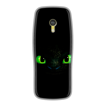 Силиконовый чехол на Nokia 3210 4G с принтом Как приручить дракона