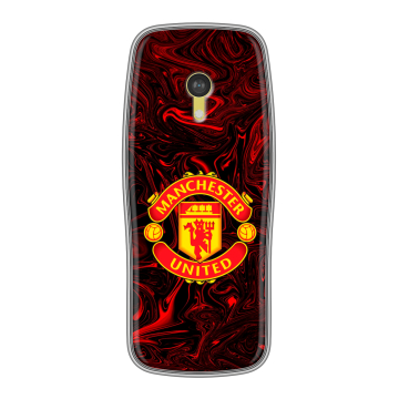 Силиконовый чехол на Nokia 3210 4G с принтом Manchester United
