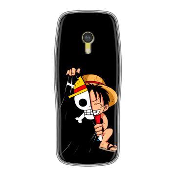Силиконовый чехол на Nokia 3210 4G с принтом One Piece Ван Пис