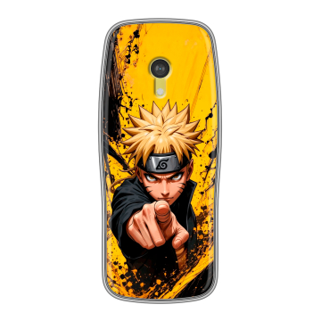 Силиконовый чехол на Nokia 3210 4G с принтом Naruto Наруто