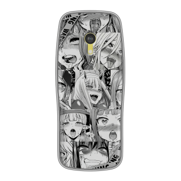 Силиконовый чехол на Nokia 3210 4G с принтом Ahegao Ахегао Аниме