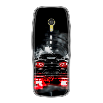 Силиконовый чехол на Nokia 3210 4G с принтом BMW БМВ
