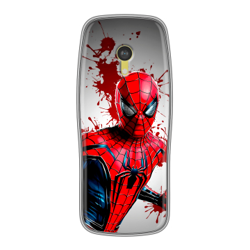 Силиконовый чехол на Nokia 3210 4G с принтом Spiderman Человек паук