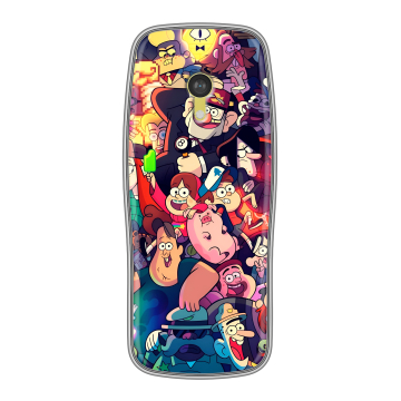 Силиконовый чехол на Nokia 3210 4G с принтом Gravity Falls Гравити Фолз