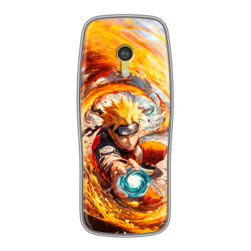 Силиконовый чехол на Nokia 3210 4G с принтом Аниме Наруто Naruto