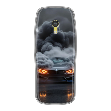 Силиконовый чехол на Nokia 3210 4G с принтом BMW БМВ