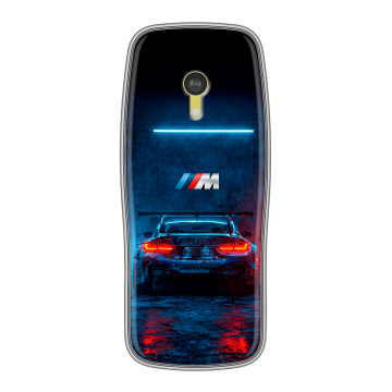 Силиконовый чехол на Nokia 3210 4G с принтом BMW БМВ