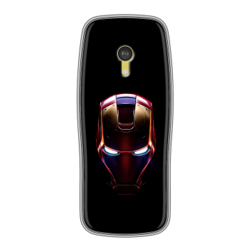 Силиконовый чехол на Nokia 3210 4G с принтом IronMan Железный человек