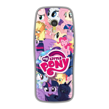 Силиконовый чехол на Nokia 3210 4G с принтом My little pony Дружба чудо