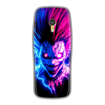 Силиконовый чехол на Nokia 3210 4G с принтом Death note Тетрадь смерти