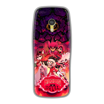 Силиконовый чехол на Nokia 3210 4G с принтом Hazbin Hotel Отель Хазбин