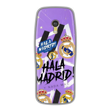 Силиконовый чехол на Nokia 3210 4G с принтом Real Madrid Реал Мадрид