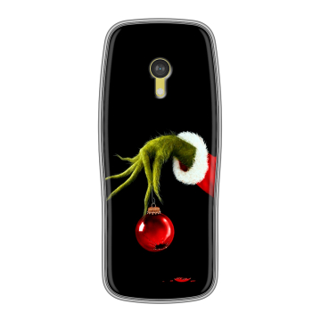 Силиконовый чехол на Nokia 3210 4G с принтом Новый год Гринч