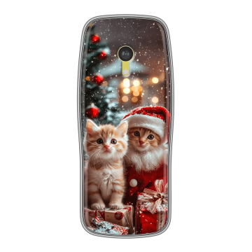 Силиконовый чехол на Nokia 3210 4G с принтом Новый год