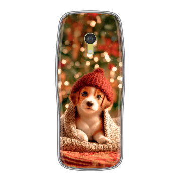 Силиконовый чехол на Nokia 3210 4G с принтом Новый год Силиконовый чехол на Nokia 3210 4G с принтом Новый год