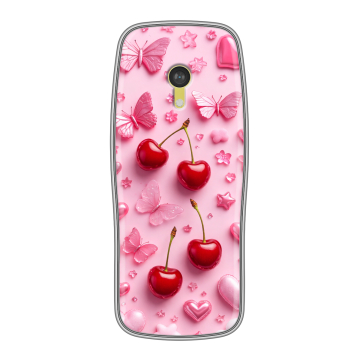 Силиконовый чехол на Nokia 3210 4G с принтом для девочек
