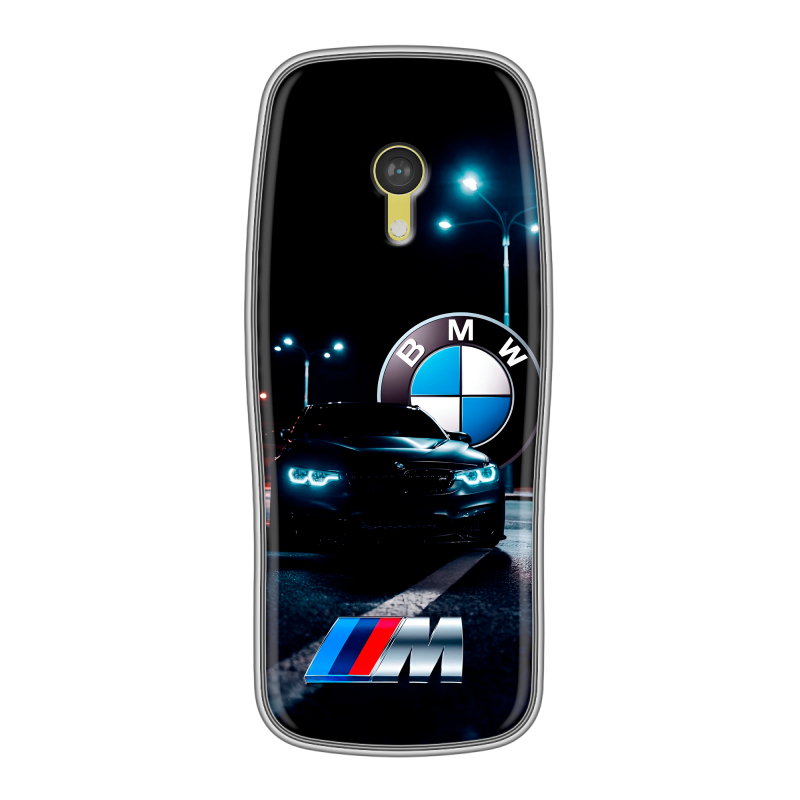 Силиконовый чехол на Nokia 3210 4G с принтом БМВ BMW Силиконовый чехол на Nokia 3210 4G с принтом БМВ BMW