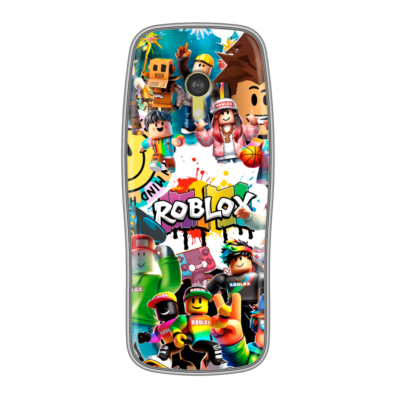 Силиконовый чехол на Nokia 3210 4G с принтом Roblox Роблокс Силиконовый чехол на Nokia 3210 4G с принтом Roblox Роблокс