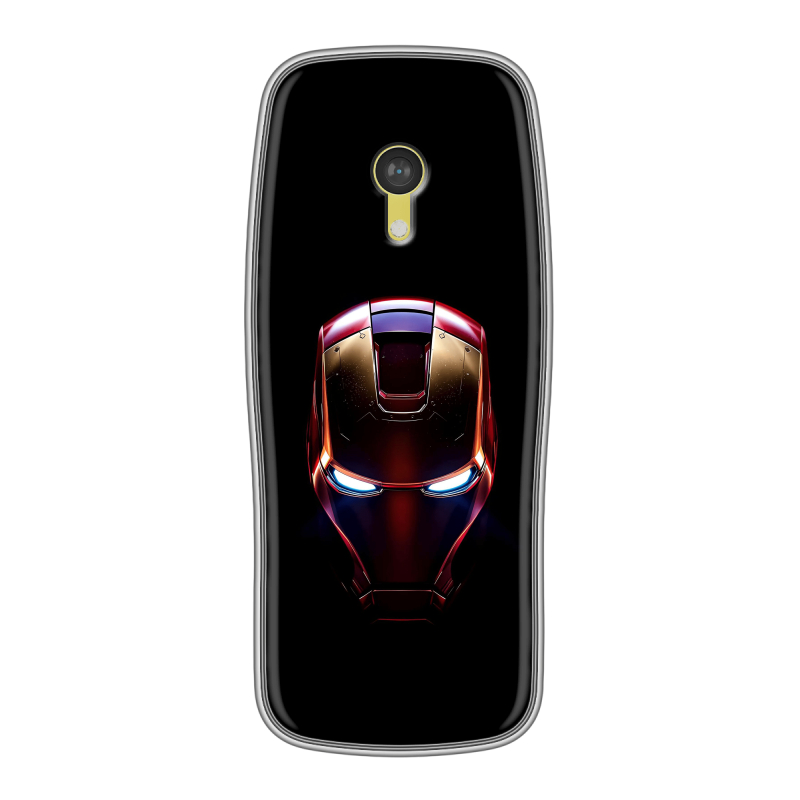 Силиконовый чехол на Nokia 3210 4G с принтом IronMan Железный человек Силиконовый чехол на Nokia 3210 4G с принтом IronMan Железный человек