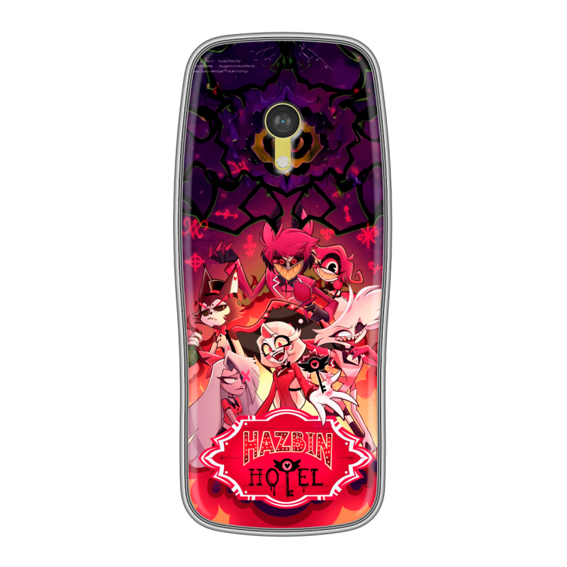 Силиконовый чехол на Nokia 3210 4G с принтом Hazbin Hotel Отель Хазбин Силиконовый чехол на Nokia 3210 4G с принтом Hazbin Hotel Отель Хазбин