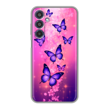 Силиконовый чехол на Samsung Galaxy M35 с принтом Бабочки