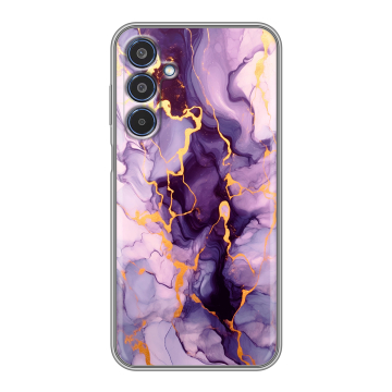 Силиконовый чехол на Samsung Galaxy M35 с принтом Мрамор