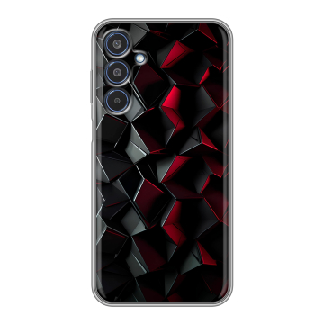 Силиконовый чехол на Samsung Galaxy M35 с принтом Абстракция