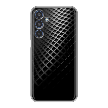 Силиконовый чехол на Samsung Galaxy M35 с принтом Текстура металла