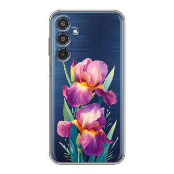 Силиконовый чехол на Samsung Galaxy M35 с принтом Цветы орхидеи Силиконовый чехол на Samsung Galaxy M35 с принтом Цветы орхидеи