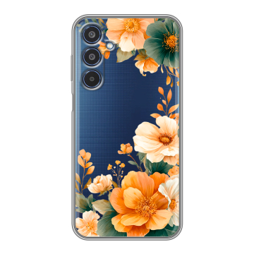 Силиконовый чехол на Samsung Galaxy M35 с принтом Цветы принт Силиконовый чехол на Samsung Galaxy M35 с принтом Цветы принт