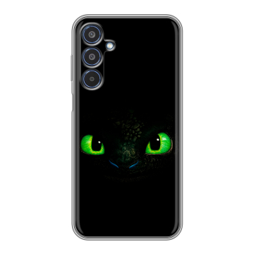 Силиконовый чехол на Samsung Galaxy M35 с принтом Как приручить дракона