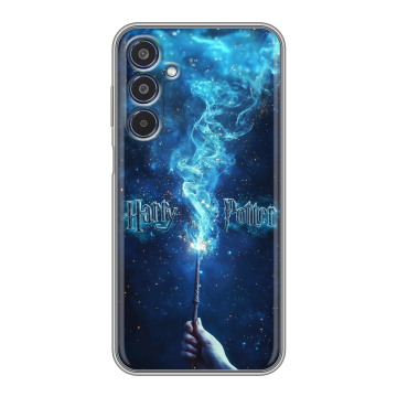 Силиконовый чехол на Samsung Galaxy M35 с принтом Harry Potter Гарри Поттер