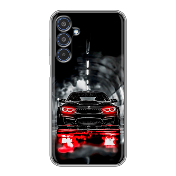 Силиконовый чехол на Samsung Galaxy M35 с принтом BMW БМВ Силиконовый чехол на Samsung Galaxy M35 с принтом BMW БМВ